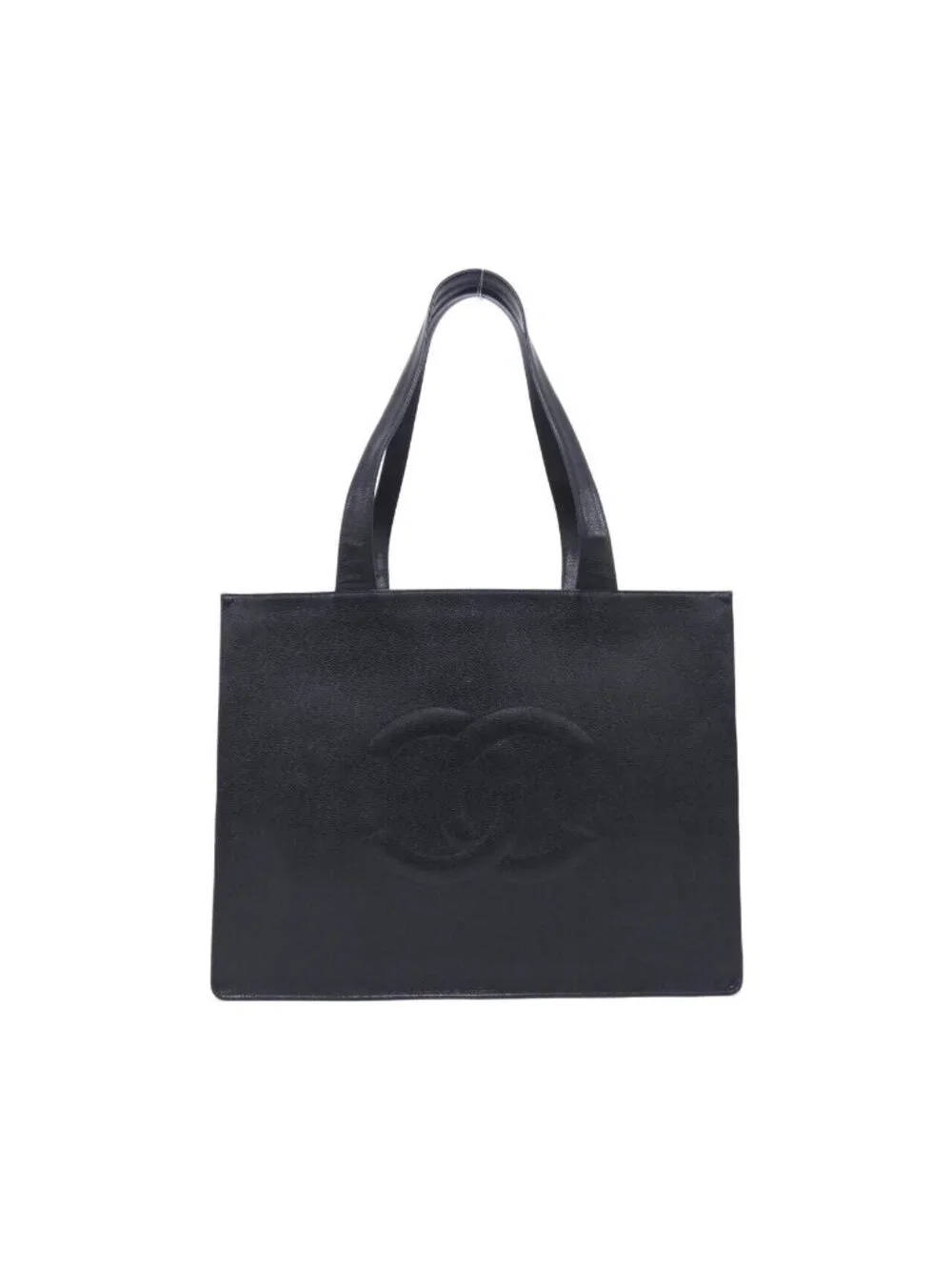 Chanel Vintage Bag Handbag Black